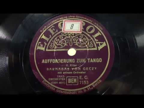Barnabas von Geczy: Aufforderung zum tango.