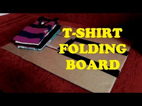 How To Fold a T-Shirt like a PRO