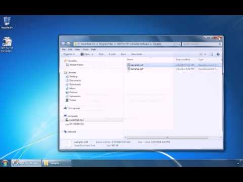 ODT To TXT Converter Software