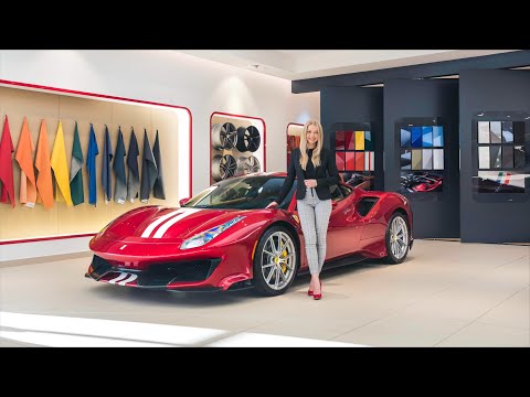 Stunning Ferrari 488 Pista in Rosso Fuoco