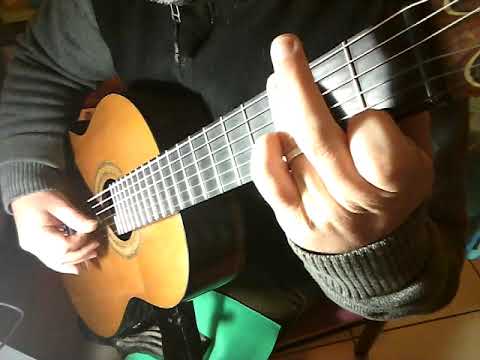 Ejercicio en Arpegio F. Carulli - (1ra Fórmula) La Escuela de la Guitarra Libro I - Primera parte