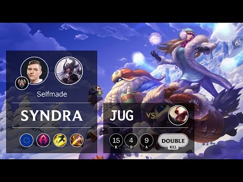 Syndra Jungle vs Lee Sin - EUW Challenger Patch 9.24