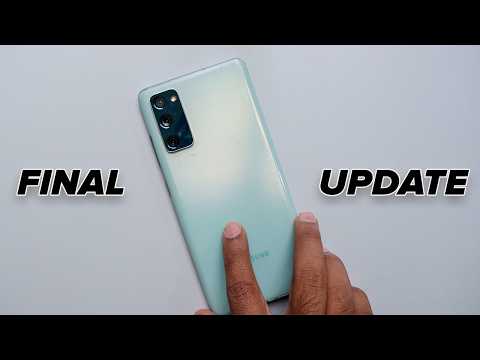 Samsung Galaxy S20 FE 5g Gets Its FINAL Update: Final Review!