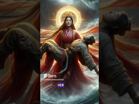 Mazu's Miraculous Rescue of her father at Sea with Astral Projection