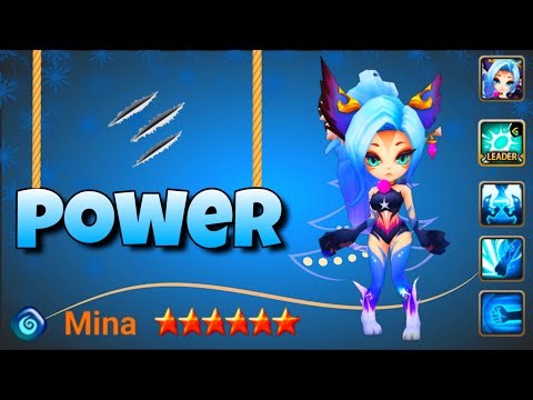 The Power of MINA (NEW 2A Martial Cat Water) - Summoners War