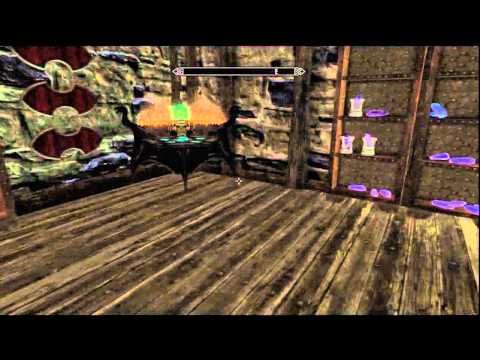 Skyrim: Fully upgraded house in Windhelm (Hjerim)