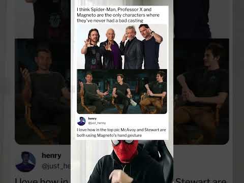 Spider-Man, Professor X & Magneto Have Never Been Miscast 🕷️🧠✨