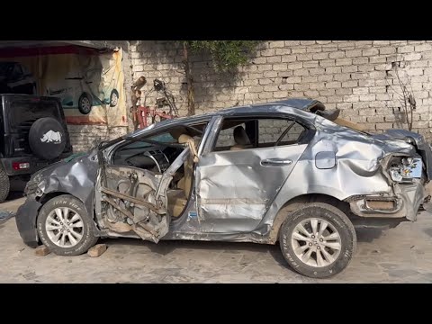 Totall Loss Honda City Full Restoration Amazing Repairing By Auto Master technician