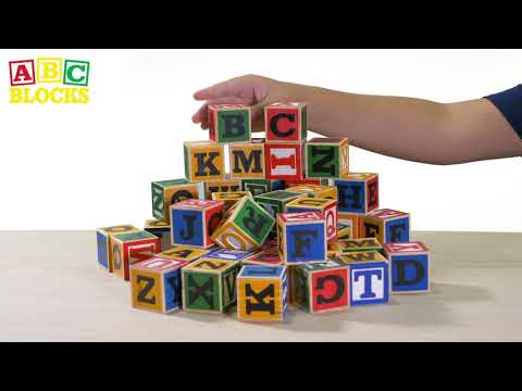 ALPHABET BLOCKS IN BOX