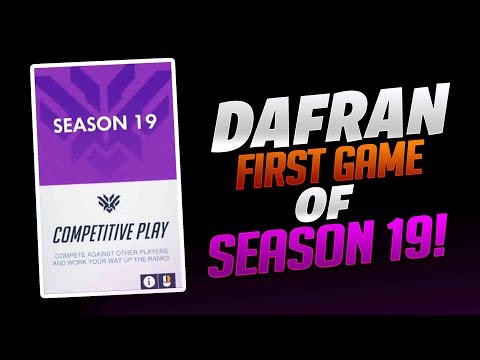 Dafran First DPS Game Of Season 19! - Overwatch
