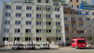 preview picture of video 'Nové Byty Dubová  - Karlovy Vary, Bohatice'