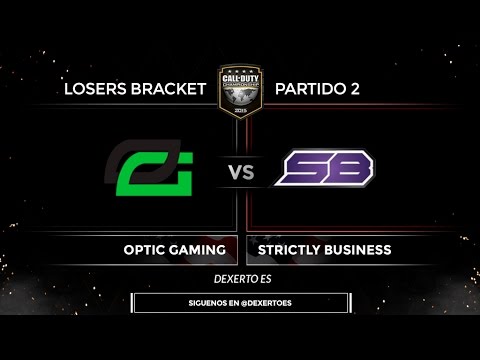 CODChamps 2015 | Optic Gaming vs Strictly Business | Losers Bracket