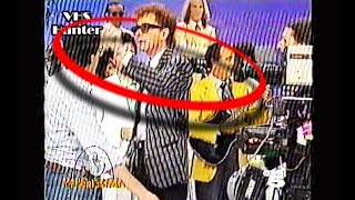 Red Ronnie si Infuria in TV 1992 (Periodista Tano Se Enoja en TV)  @RedRonnie