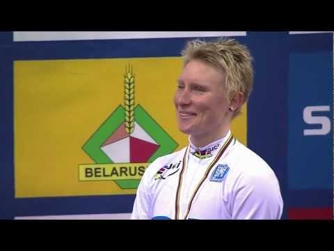 Women's Points Race, Medal Ceremony - 2013 UCI World Track Championships