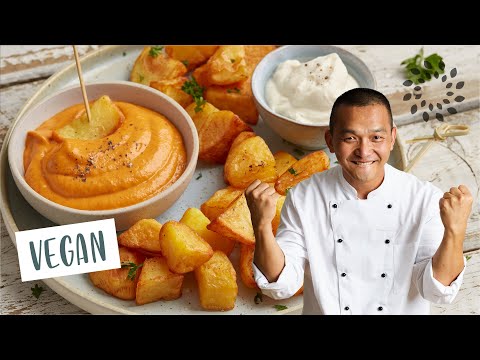 Eine typische spanische Beilage 🥔 | Patatas Bravas