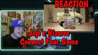 Jojo's Bizarre Connect Four Game (JJBA In Real Life) REACTION