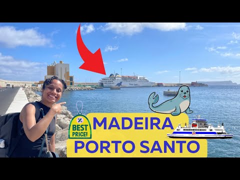 Madeira to PortoSanto Ferry!!! A MUST DO 😱😱best Beach ⛱️