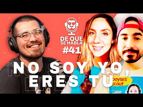 DE QUE SE HABLA #41 /NO  SOY YO, ERES TÚ /  Pam Pam y Claudio Merlin // COMEDIANTES