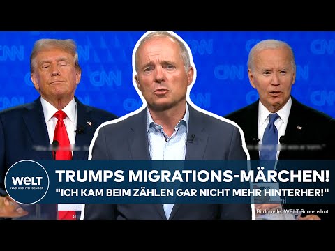 TV-DUELL: Biden stottert, Trump lügt! "Bei den Demokraten ist Panikstimmung!" US-Wahlen 5. Novemeber
