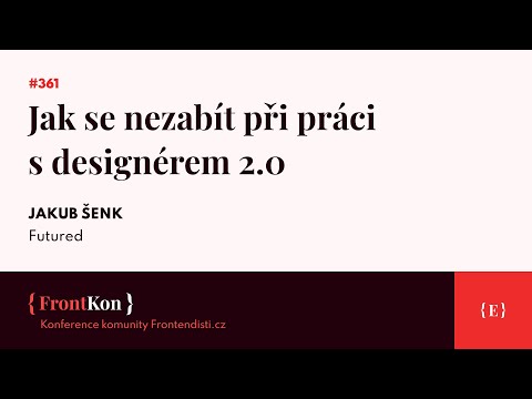 Jak se nezabít při práci s designérem 2.0