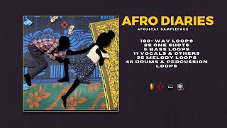 🔥[FREE]🔥 Sample Pack/Loop Kit "Afro Diaries" | Drums, Guitars & Vocal Hooks (All In one Pack) WAV