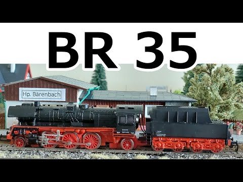 DR-Baureihe 35  -  Spur TT  -  Modell und Wirklichkeit