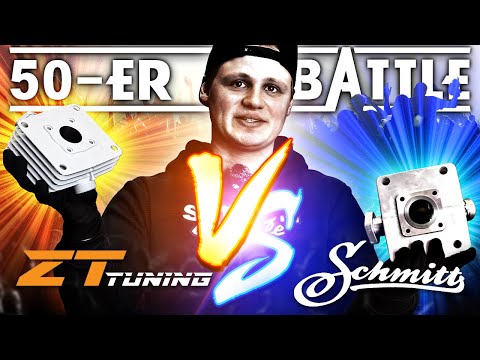 Unauffällige Tuning-50er, was ist besser? | ZT-TGL 50 VS. Schmitt GST 50 | Simson Zylinder Vergleich