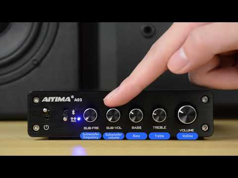 AIYIMA Bluetooth Amplifier A03