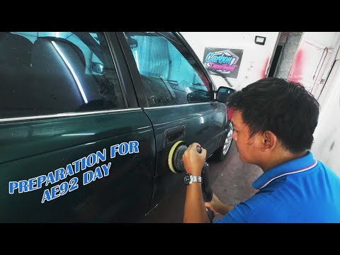 PREPARATION FOR AE92 DAY | PROJECT CAR ELO | TOYOTA COROLLA SMALL BODY AE92 4AF
