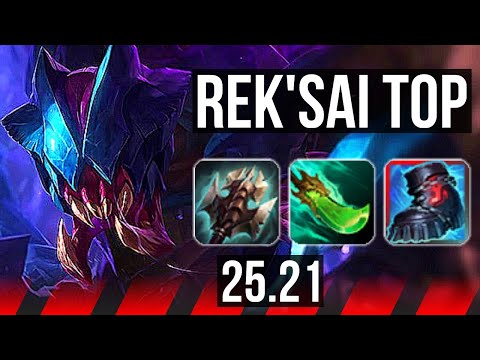 REK'SAI vs AMBESSA (TOP) | Dominating | KR Challenger | 25.21