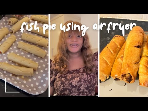 How to make fish pie using air fryer | easiest fish pie recipe | how to bake fish pie without oil