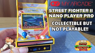Street Fighter 2 My Arcade Nano Player Pro - Nice Collectible BUT NOT Playable!
