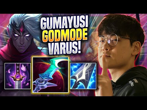 GUMAYUSI LITERALLY GOD MODE WITH VARUS! - T1 Gumayusi Plays Varus ADC vs Ezreal! | Season 2023