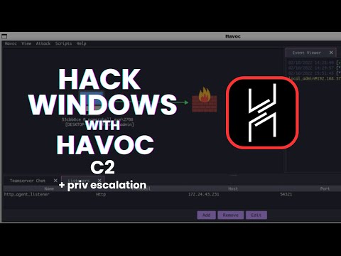 How to hack any widows PC with havoc C2. (+ privilege escalation)