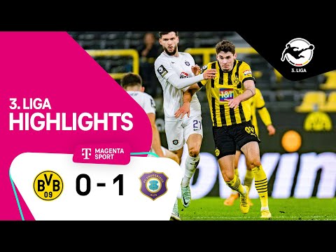 Borussia Dortmund II - FC Erzgebirge Aue | Highlights 3. Liga 22/23