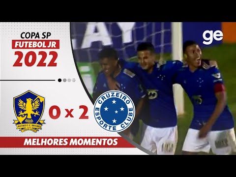 Gols e lances de Retrô x Cruzeiro