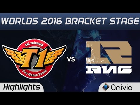 SKT vs RNG Series Highlights Worlds 2016 Bracket Stage SK Telecom T1 vs Royal Never Give Up
