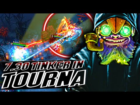 TINKER IS READY IN PRO SCENE | DOTA 2 7.30 UPDATE | TINKER GAMEPLAY
