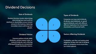 Basic Financial Decisions