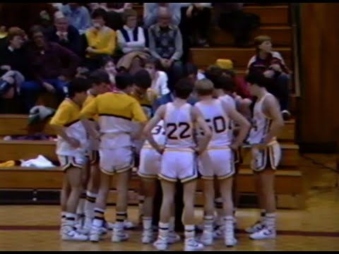 Boys Basketball - 1986 - TA v Sanford