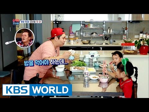 Shocking scene of Moon Seyoon eating pork belly in the morning [Mr. House Husband / 2016.11.22]