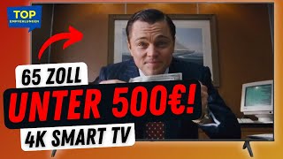 Bester 65 Zoll Fernseher bis 500€!? Hisense 65E6NT UHD TV