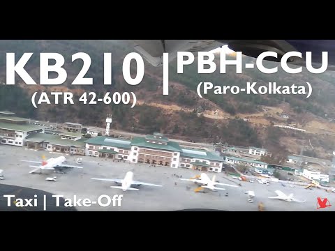 HD-Druk Air KB-210 Take-Off Paro to Kolkata