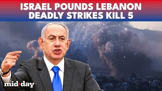 US-Iran Peace Deal IN DANGER: Israeli Airstrikes ROCK Lebanon, Hezbollah Fires 50 Projectiles