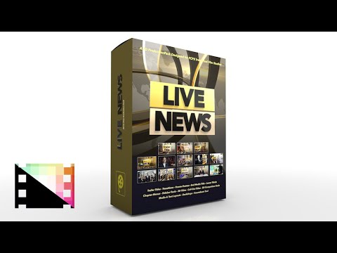 Live News - A Professional 3D Production Package for FCPX - Pixel Film Studios