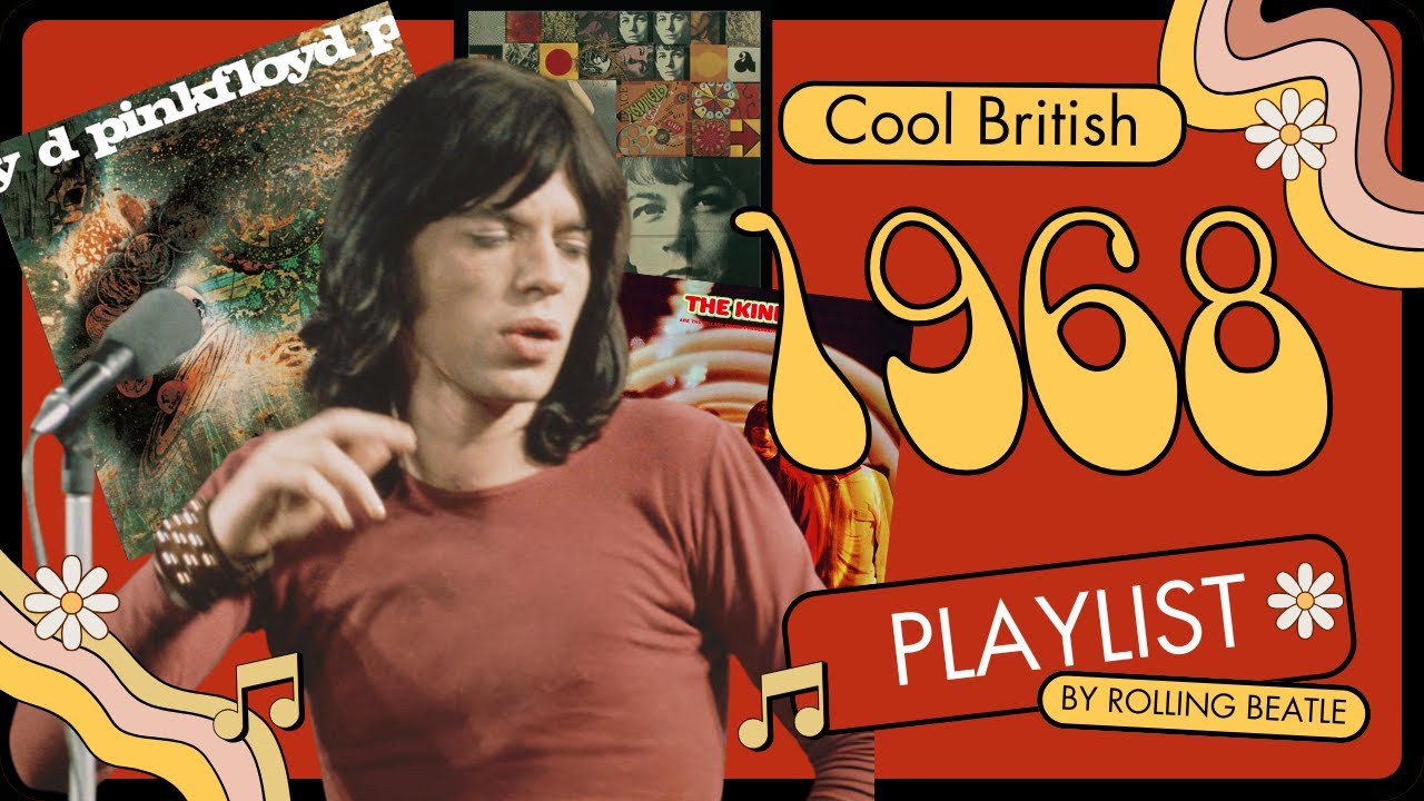 ☀️ Cool British Singles from 1968  | Vintage 60s Playlist "Cool British 68"
