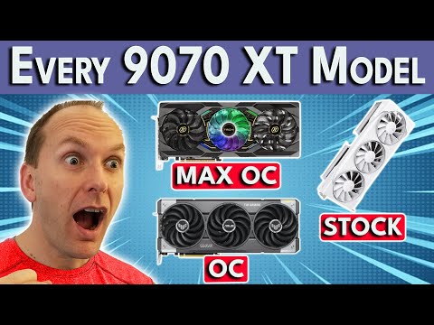 DON'T BUY WRONG! 🛑 Every 9070 XT Model - Specs &amp; Features