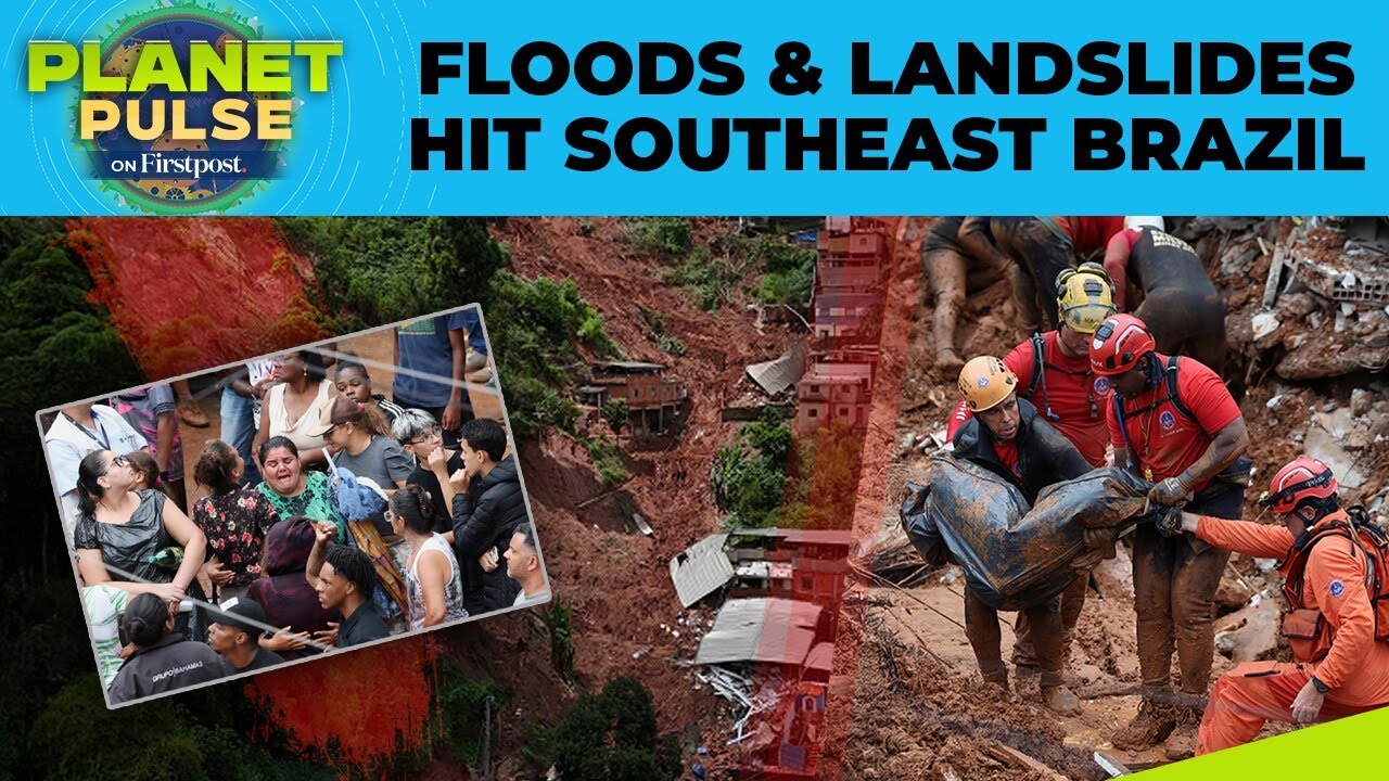 Landslides Triggered By Deadly Rain Kills At least 59 in Northeastern Brazil | Planet Pulse | N18G