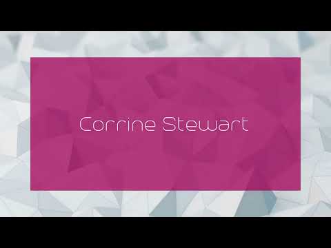 Corrine Stewart - appearance