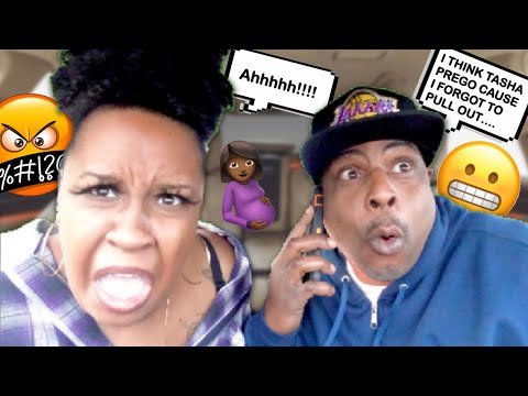 Saying "I FORGOT TO PULLOUT" Then Leaving The Car To See My Girlfriends Reaction!!!